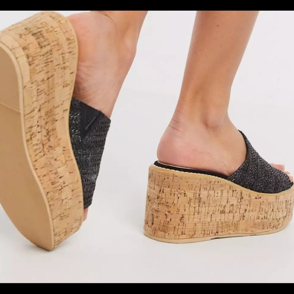ASOS DESIGN Toya cork wedges - Picture 5 of 5